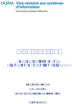 Plan d'action Pour le développement de l'enseignement en ligne à l'UQAM - Sous la direction de - Wiki UQAM