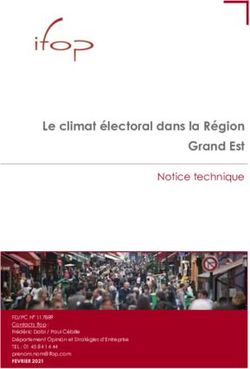 Le climat &eacute;lectoral dans la R&eacute;gion Grand Est - Notice technique - Commission ...