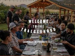 CATALOGUE DE PRODUITS 2021 - La Boutique du Foyer