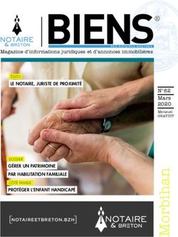 LE NOTAIRE, JURISTE DE PROXIMITÉ - ÉDITO - Edition Morbihan