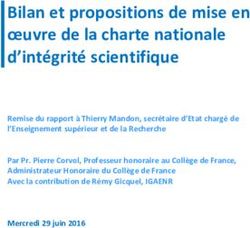 Bilan et propositions de mise en oeuvre de la charte nationale d'intégrité scientifique - cache.media.education ...
