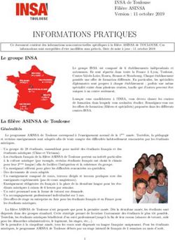 INFORMATIONS PRATIQUES - INSA Toulouse