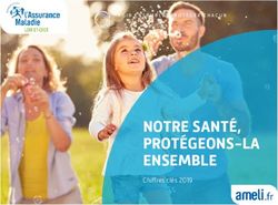 NOTRE SANT&Eacute;, PROT&Eacute;GEONS-LA ENSEMBLE - Chiffres cl&eacute;s 2019 - AGIR ENSEMBLE, PROT&Eacute;GER CHACUN - CPAM de Loir ...