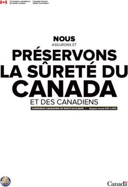CANADA LA SÛRETÉ DU PRÉSERVONS - NOUS