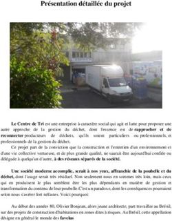 Présentation détaillée du projet - Le Centre de Tri : Collecte ...