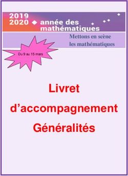 Livret d'accompagnement Généralités - Mettons en scène les mathématiques