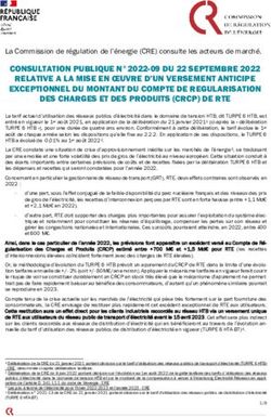 CONSULTATION PUBLIQUE N 2022-09 DU 22 SEPTEMBRE 2022 RELATIVE A LA MISE EN &OElig;UVRE D'UN VERSEMENT ANTICIPE EXCEPTIONNEL DU MONTANT DU COMPTE DE ...