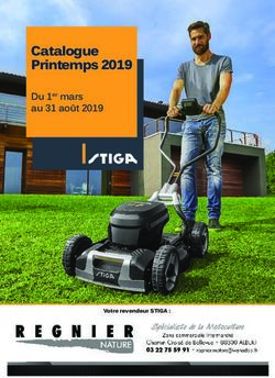 Catalogue Printemps 2019 - au 31 août 2019 Du 1er mars - Regnier Nature