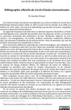 Bibliographie officielle du Cercle d'études internationales