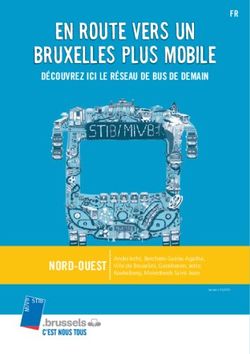 EN ROUTE VERS UN BRUXELLES PLUS MOBILE - NORD-OUEST - DÉCOUVREZ ICI LE RÉSEAU DE BUS DE DEMAIN - plan bus STIB