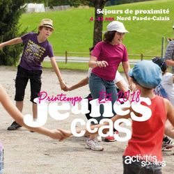 Printemps - &Eacute;t&eacute; 2018 - S&eacute;jours de proximit&eacute; Nord Pas-de-Calais - CMCAS de Valenciennes