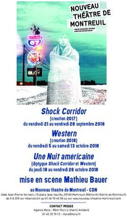 Shock Corridor (création 2017)