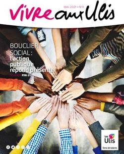 BOUCLIER SOCIAL : l'action publique répond présente - MAI 2021 N 4 - l'action publique répond présente