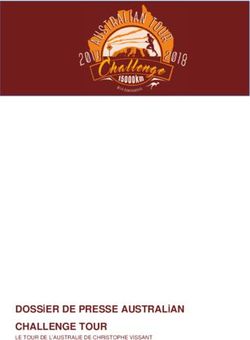 DOSSİER DE PRESSE AUSTRALİAN CHALLENGE TOUR - LE TOUR DE L'AUSTRALİE DE CHRİSTOPHE VİSSANT - Australian Challenge Tour