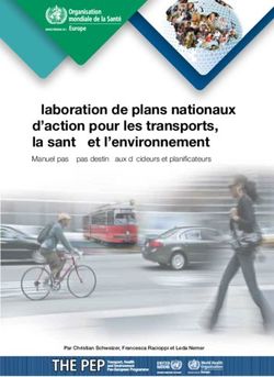 Élaboration de plans nationaux d'action pour les transports, la santé et l'environnement - Manuel pas à pas destiné aux décideurs et planificateurs