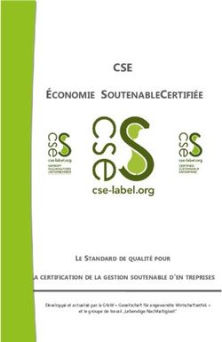 CSE &Eacute;CONOMIE SOUTENABLE CERTIFI&Eacute;E - LE STANDARD DE QUALIT&Eacute; POUR LA CERTIFICATION DE LA GESTION SOUTENABLE D'EN TREPRISES - Gesellschaft f&uuml;r ...