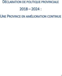 2018 2024 : DÉCLARATION DE POLITIQUE PROVINCIALE UNE PROVINCE EN AMÉLIORATION CONTINUE - Province de ...