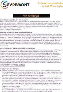 Vie municipale - Commune de Sevremont