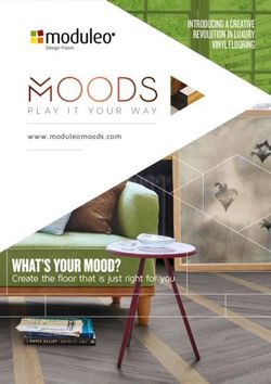 WHAT'S YOUR MOOD? Create the floor that is just right for you - INTRODUCING A CREATIVE REVOLUTION IN LUXURY VINYL FLOORING - De Projectinrichter