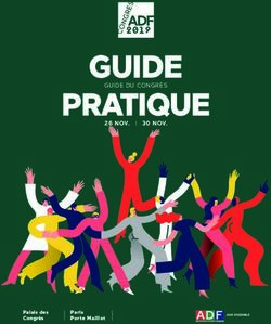 GUIDE PRATIQUE 26NOV. 30NOV - GUIDE DU CONGR&Egrave;S - Congr&egrave;s ADF
