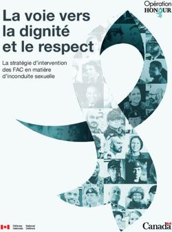 La voie vers la dignité et le respect - La stratégie d'intervention des FAC en matière d'inconduite sexuelle - Gouvernement du Canada
