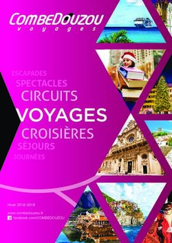 VOYAGES CIRCUITS SPECTACLES ESCAPADES - Combedouzou Voyages