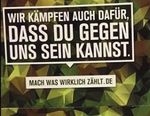 Le détournement d'affiches publicitaires - de la Bundeswehr