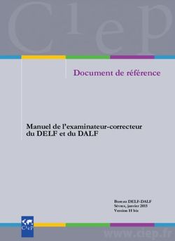 Document de référence - Pour choisir un site