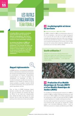 Les outils d'observation territoriale - scot rives du rhone