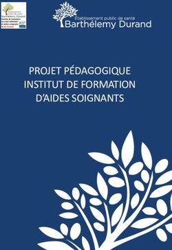PROJET PÉDAGOGIQUE INSTITUT DE FORMATION D'AIDES SOIGNANTS