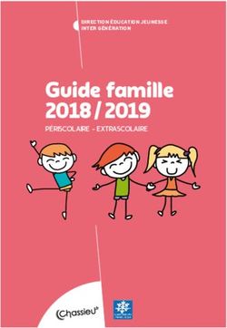 Guide famille 2018 / 2019 - PÉRISCOLAIRE - EXTRASCOLAIRE DIRECTION ÉDUCATION JEUNESSE INTER GÉNÉRATION - Ville de Chassieu