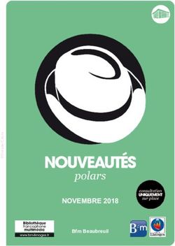 NOVEMBRE 2018 Bfm Beaubreuil - BFM de Limoges