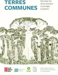 TERRES COMMUNES Sécuriser les droits fonciers et protéger la planète - Appel mondial à l'action sur les droits fonciers autochtones et communautaires