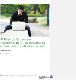 IP Desktop Softphone (Windows) pour les serveurs de communication Alcatel-Lucent - Version 11 - Alcatel-Lucent Enterprise