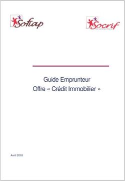 Guide Emprunteur Offre " Crédit Immobilier " - Socrif