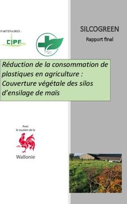 SILCOGREEN Réduction de la consommation de plastiques en agriculture : Couverture végétale des silos d'ensilage de maïs