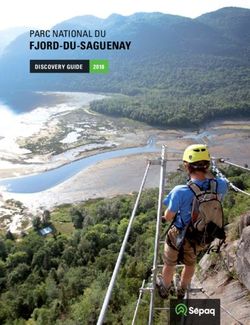 FJORD-DU-SAGUENAY parc national du - DISCOVERYGUIDE 2018 - S&eacute;paq