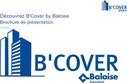 D&eacute;couvrez B'Cover by Baloise Brochure de pr&eacute;sentation - Avril 2022
