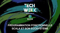 SCALA ET SON &Eacute;COSYST&Egrave;ME - PROGRAMMATION FONCTIONNELLE - Tech Week