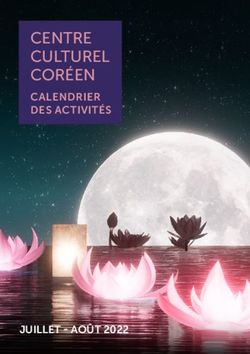 CENTRE CULTUREL COR&Eacute;EN - CALENDRIER DES ACTIVIT&Eacute;S - JUILLET - AO&Ucirc;T 2022 - Centre Culturel Cor&eacute;en