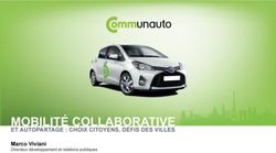 MOBILIT&Eacute; COLLABORATIVE ET AUTOPARTAGE : CHOIX CITOYENS, D&Eacute;FIS DES VILLES - Une photo plut&ocirc;t ? - CCMM
