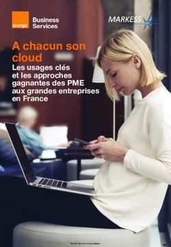 A chacun son cloud Les usages cl&eacute;s et les approches gagnantes des PME aux grandes entreprises en France - Markess