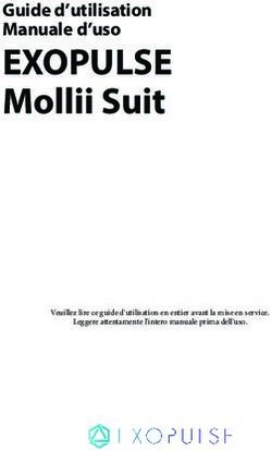 EXOPULSE Mollii Suit Guide d'utilisation Manuale d'uso - Veuillez lire ce guide d'utilisation en entier avant la mise en service.