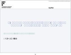 INSEGNAMENTO DELLA GEOGRAFIA ED EDUCAZIONE ALLA CITTADINANZA - SUPSI