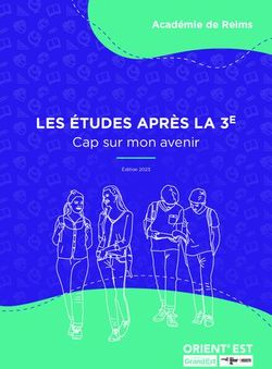 LES &Eacute;TUDES APR&Egrave;S LA 3E - Cap sur mon avenir - Acad&eacute;mie de Reims