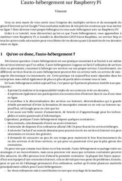 L'auto-hébergement sur Raspberry Pi