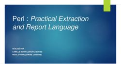 Perl : Practical Extraction and Report Language - R&Eacute;ALIS&Eacute; PAR : CAMILLE MORIN JODOIN (1054138) NIDALE HAMOUCHENE (20068989) - Cours et horaires
