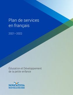 Éducation et Développement de la petite enfance