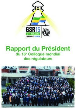 Rapport du Pr&eacute;sident du 15e Colloque mondial des r&eacute;gulateurs - ITU
