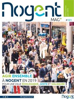 MAG - AGIR ENSEMBLE &Agrave; NOGENT EN 2019 POUR UNE VILLE &Eacute;COLOGIQUE, JUSTE ET SOLIDAIRE - Ville de Nogent-sur-Marne